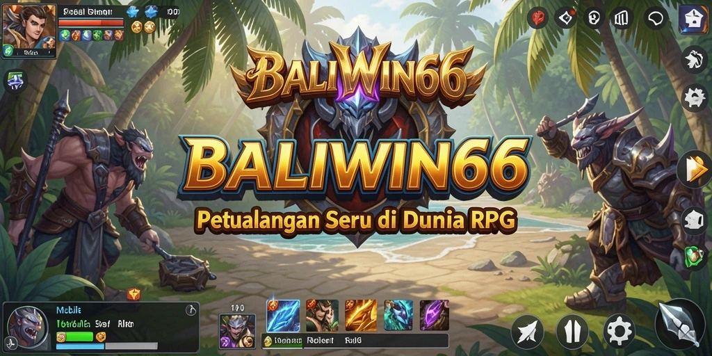GAMBAR MENUNJUKKAN gameplay RPG BALIWIN66 yang menarik dan penuh aksi