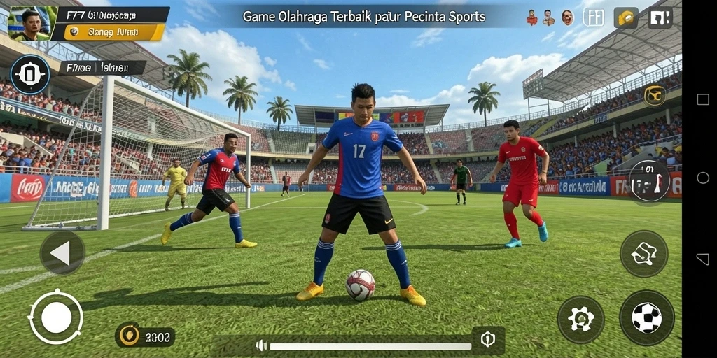 Tampilan gameplay F7F7 yang seru dan kompetitif dalam olahraga.