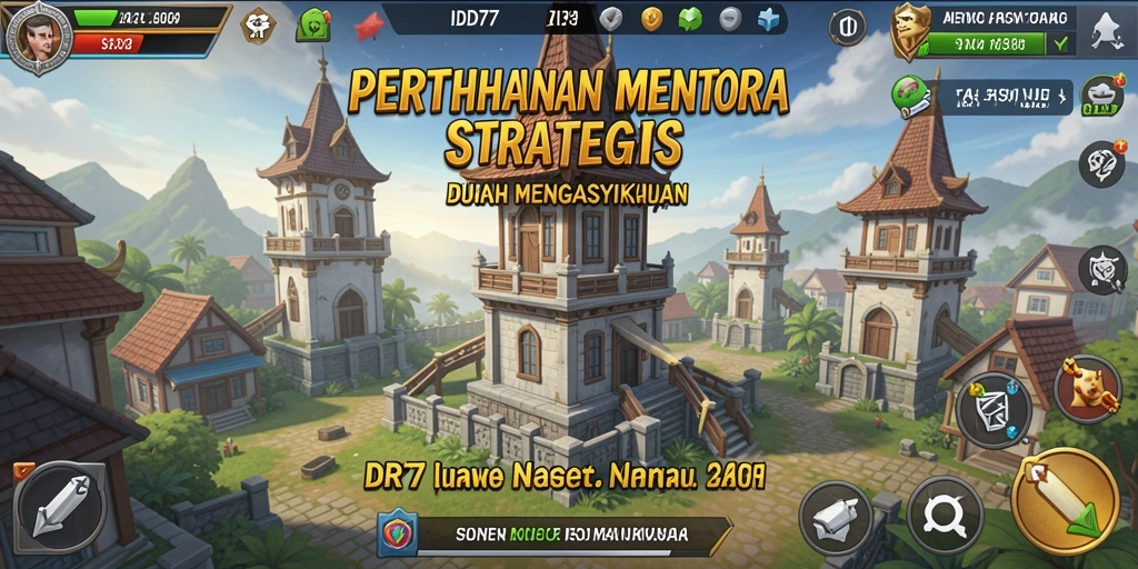 Gameplay seru IDR77 dalam Tower Defense dengan grafis menawan.