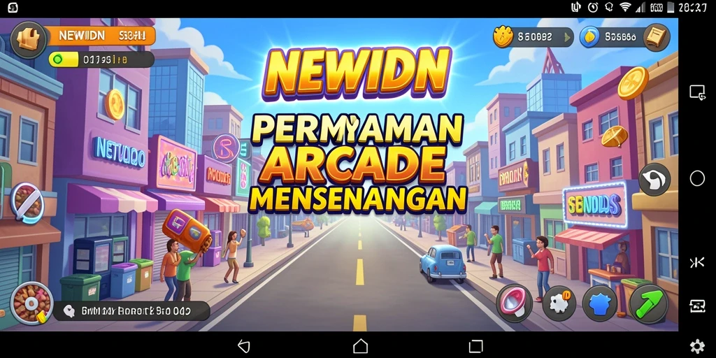 Screenshot gameplay <strong>NEWIDN</strong> menampilkan aksi seru dalam permainan Arcade.
