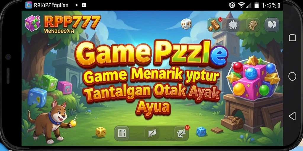 Tampilan gameplay RPRP777 yang menantang dan penuh warna.