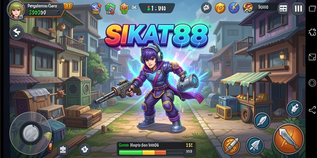 Screenshot utama SIKAT88 dengan gameplay yang menarik.
