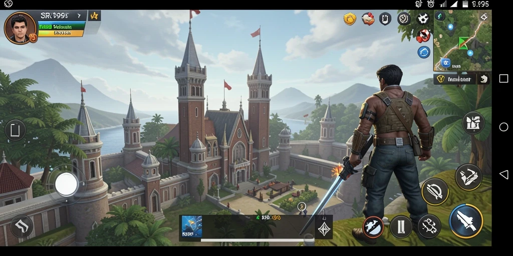 Gameplay seru SR996 dalam genre Tower Defense dengan menara beragam.