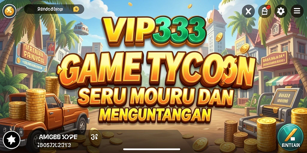 Tangkapan layar gameplay VIP333 yang penuh aksi dan strategi Tycoon.